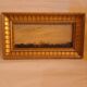 Painting table school of Barbizon France late 19th century