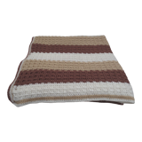 Wool bed throw