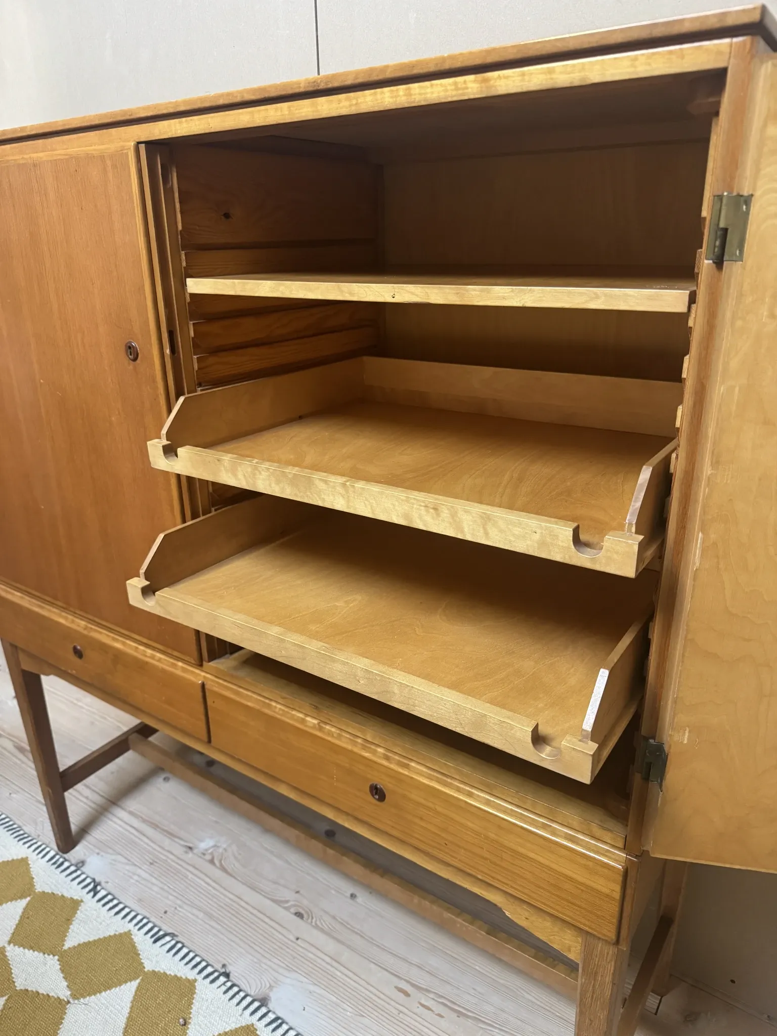 Vintage Swedish storage furniture – Nordiska Kompaniet (NK) Scandinavian