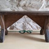 Small wooden bench