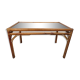 Rattan dining table