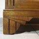 Chevet art deco chene et marbre
