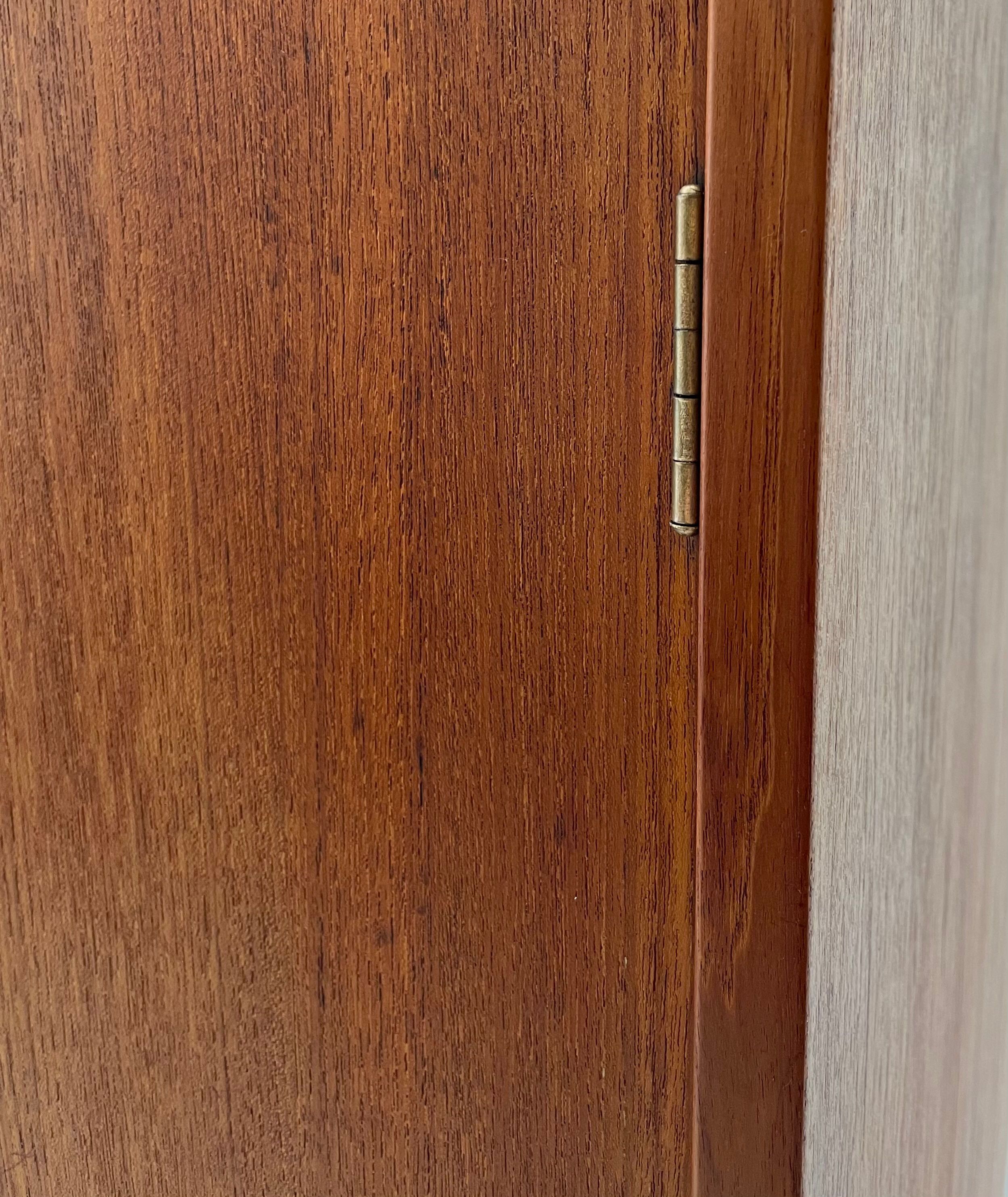 Danish midcentury teak bar cabinet credenza 1960s