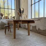 Solid oak farmhouse table 180/270 cm + extensions