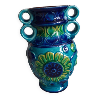 Vintage Germany vase with floral decoration