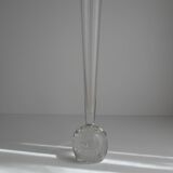 Soliflore vase in bubbled glass