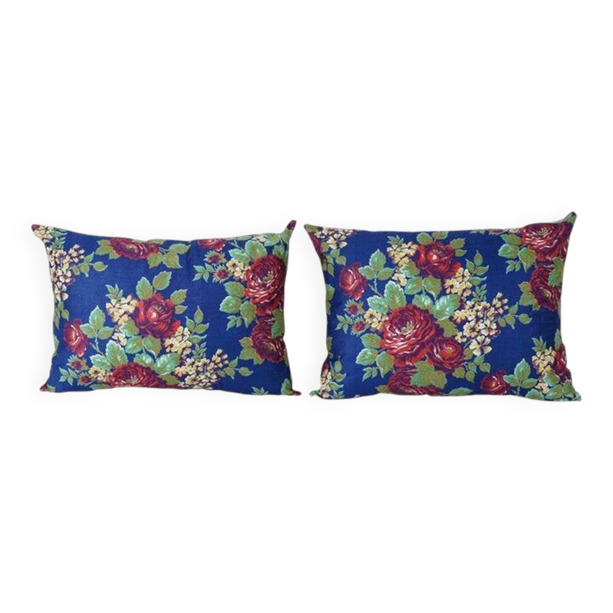 Set of 2 vintage Turkish cushion covers 41x56 cm