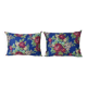 Set of 2 vintage Turkish cushion covers 41x56 cm