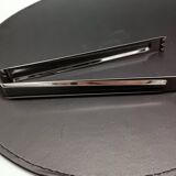 Whisky service 6 glasses, matching ice bucket and tongs, vintage 1970/80