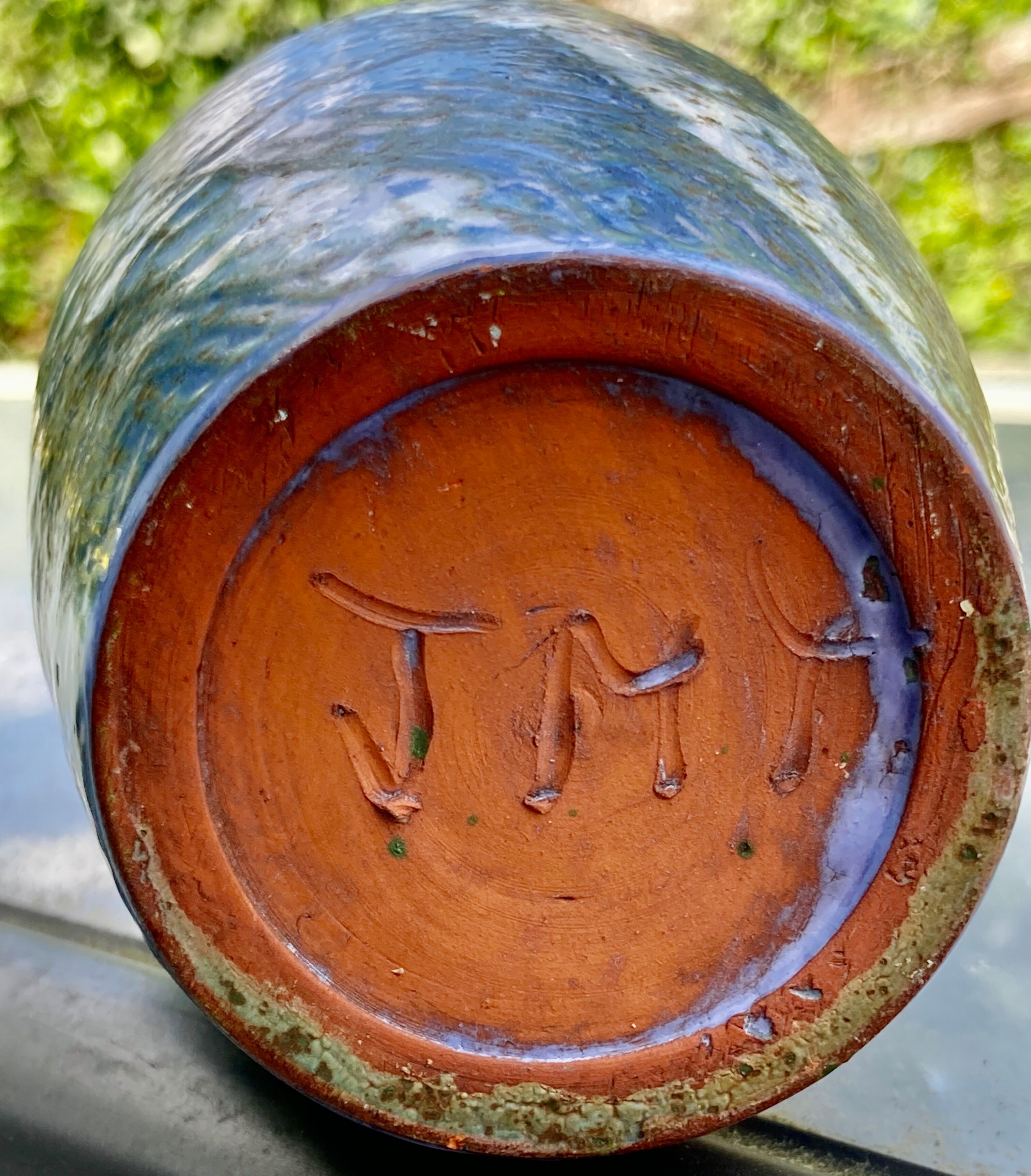 Enamelled ceramic vase to be identified - 444