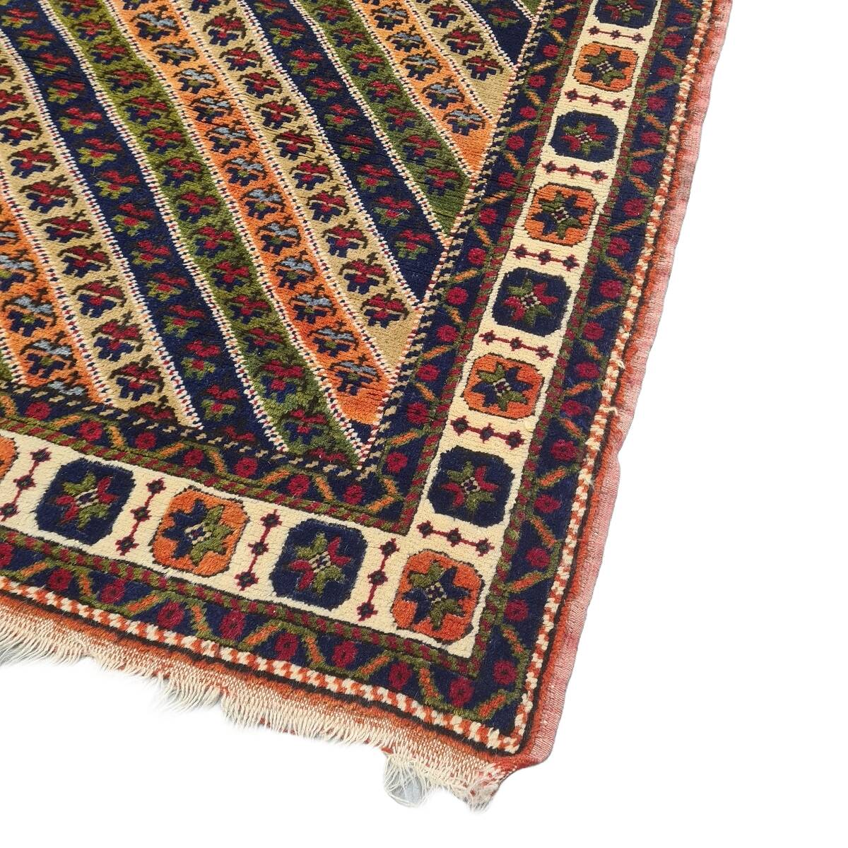 Vintage Handknotted Turkish Taspinar Wool Carpet