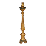 Lacquered and gilded torch holder from 19th century