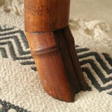 Old colonial style bamboo desk