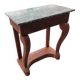 Console ancienne style louis xvi avec plateau marbre