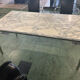 Marble and metal table by Florence Knoll 1960