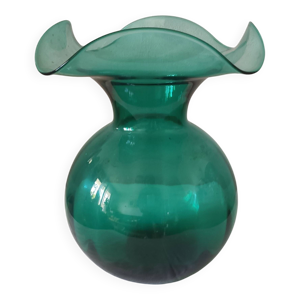 Vase en verre soufflé