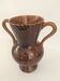 Vase vintage Sarreguemines modèle Acajou