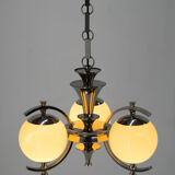 Rondocubist chandelier, 1930