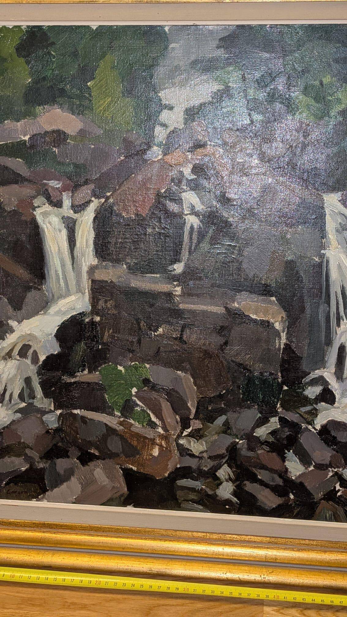 « Cascade cubiste » – Larson