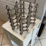 Lot de 5 bougeoirs modulables variante nagel bmf vintage 1970