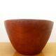 Large vintage teak bowl