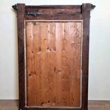 large Renaissance style oak mirror circa 1850