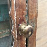 glass library in Burmese teak