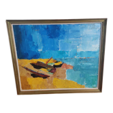 Modern Mediterranean landscape XXL