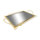 Mirror top gilded steel design 50s-60s
