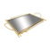 Mirror top gilded steel design 50s-60s