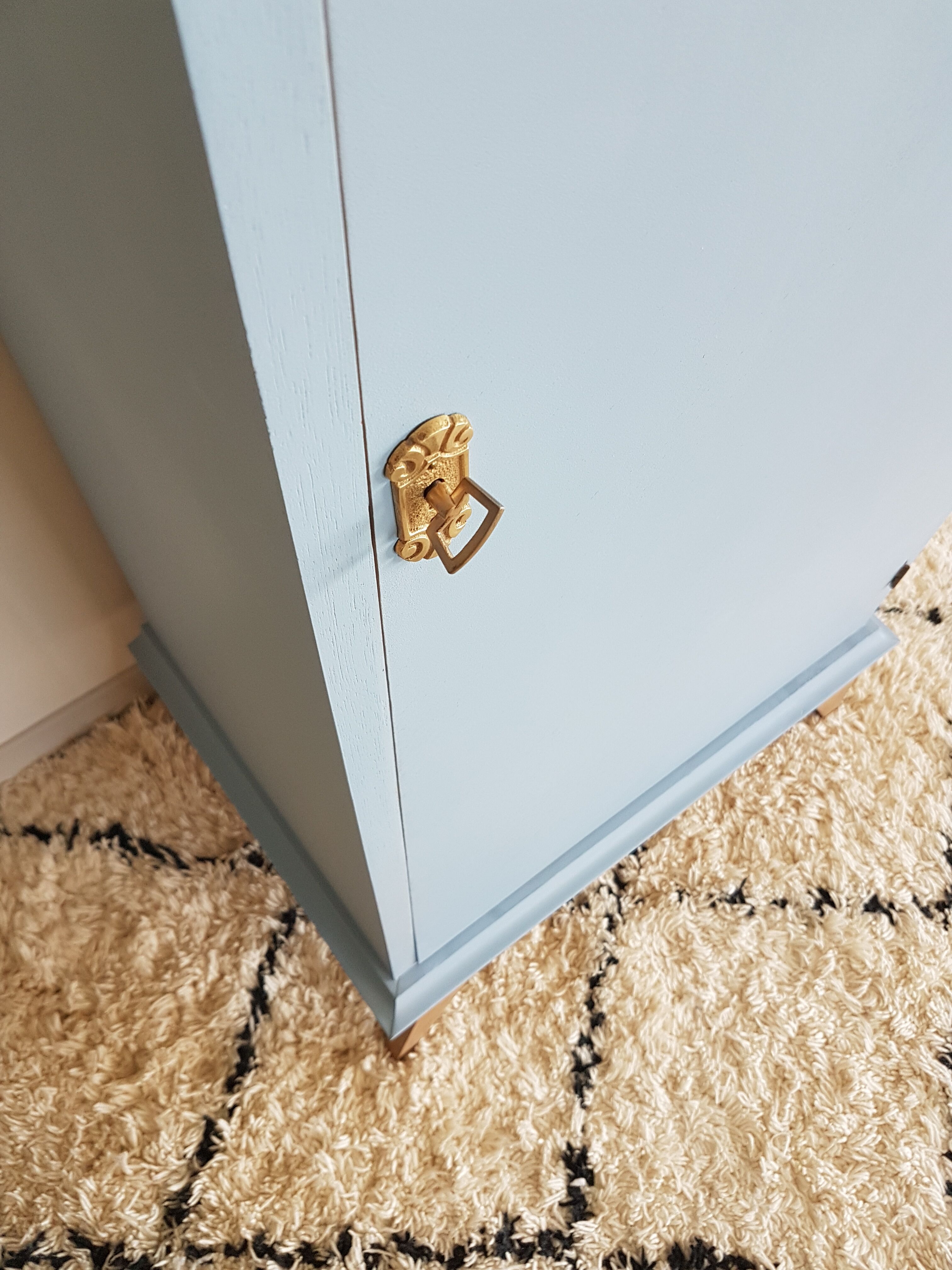 Renovated vintage wardrobe