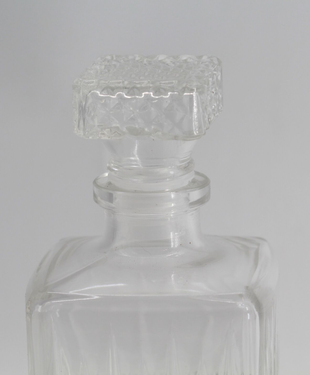 Vintage whisky decanter