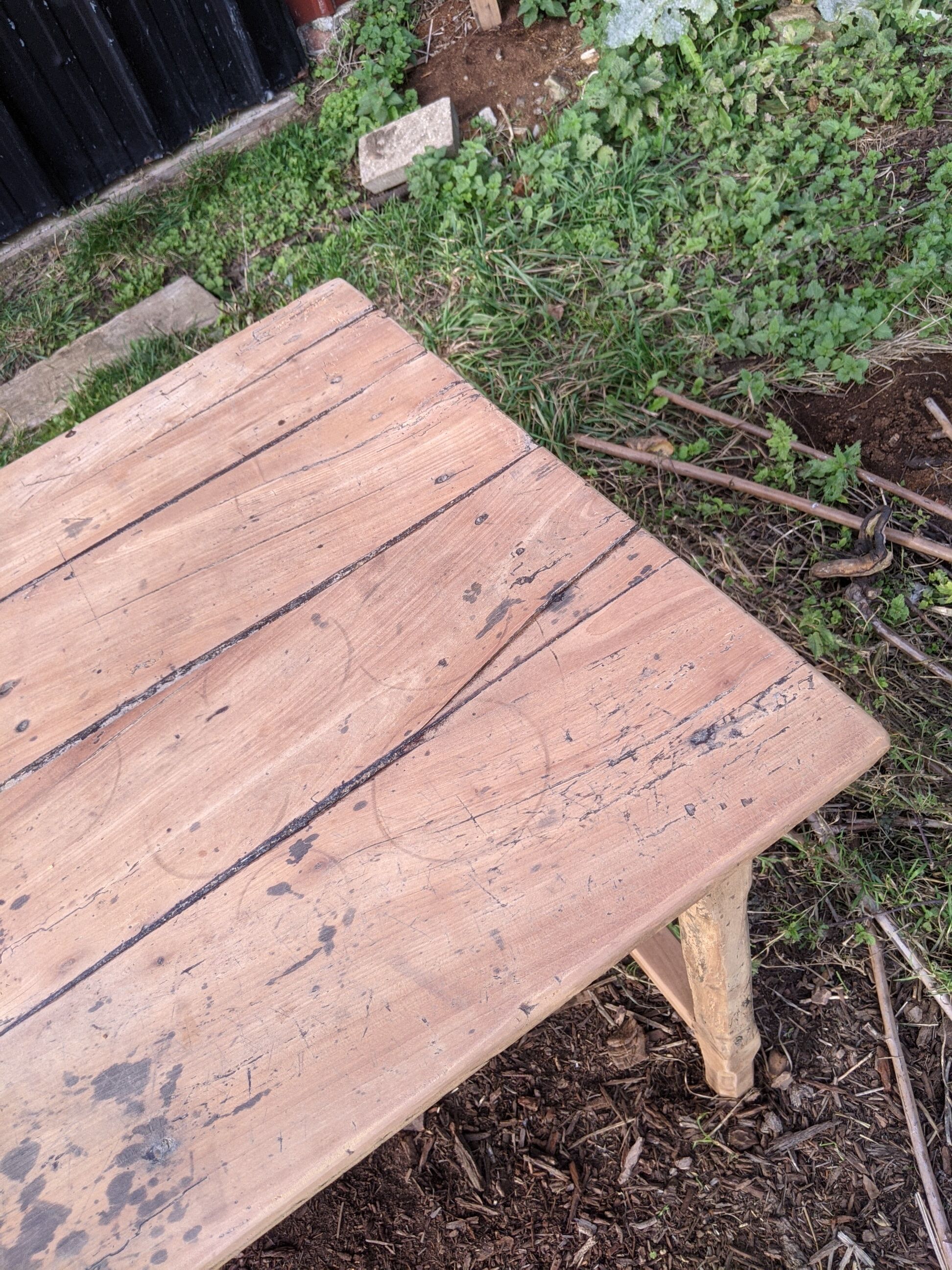 Ancienne table de ferme 1930