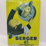 Vintage advertising plaque