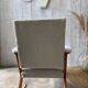 Fauteuil vintage bouclettes