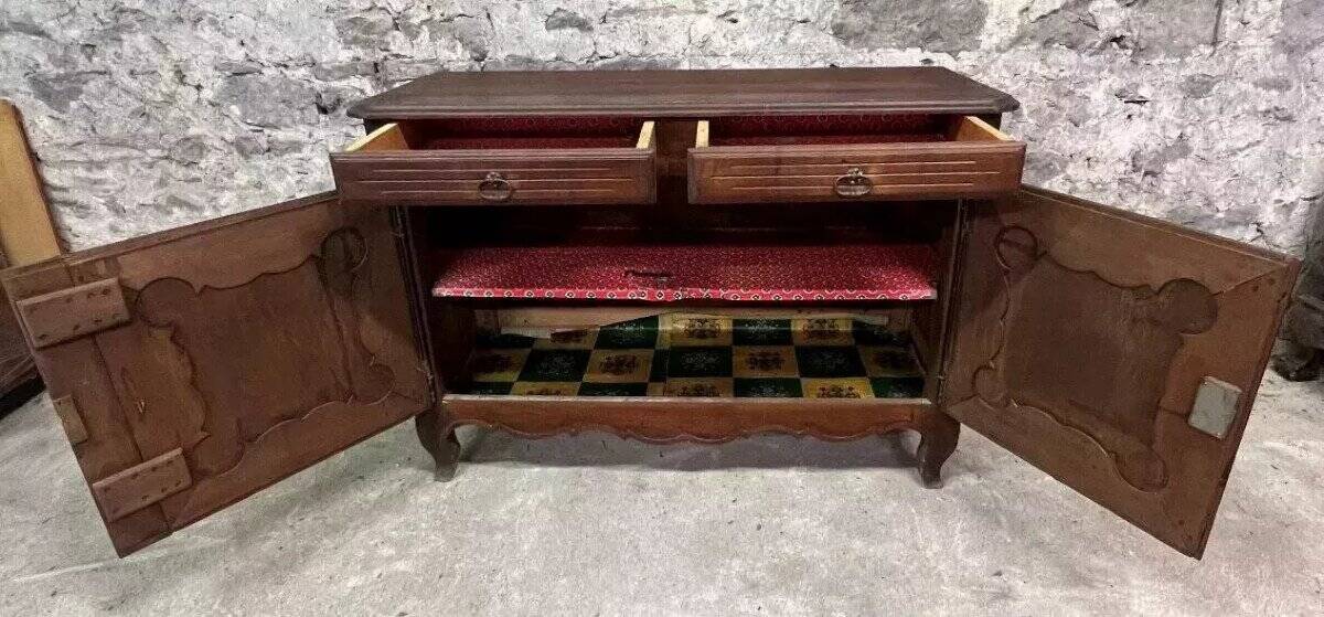 Buffet époque Louis XV en chene massif