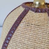 Rattan flower suspension