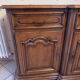 Rustic style low buffet with 3 doors