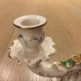 Ancient candlestick two porcelain branch