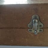 Large game box of backgammon, checkers