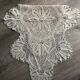 Napperon ancien de grande taille 80cmx45 fait main