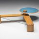 Memphis Geometric Coffee Table, Italy, 1980s