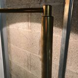 Floor lamp light brass 1970