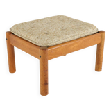 Mid century teak danish footstool domino mobler