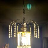 Duo of tassel chandeliers