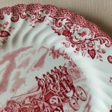 8 Johnson Bros "Coaching Scenes" English dessert plates