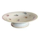 Low compote in Paris porcelain
