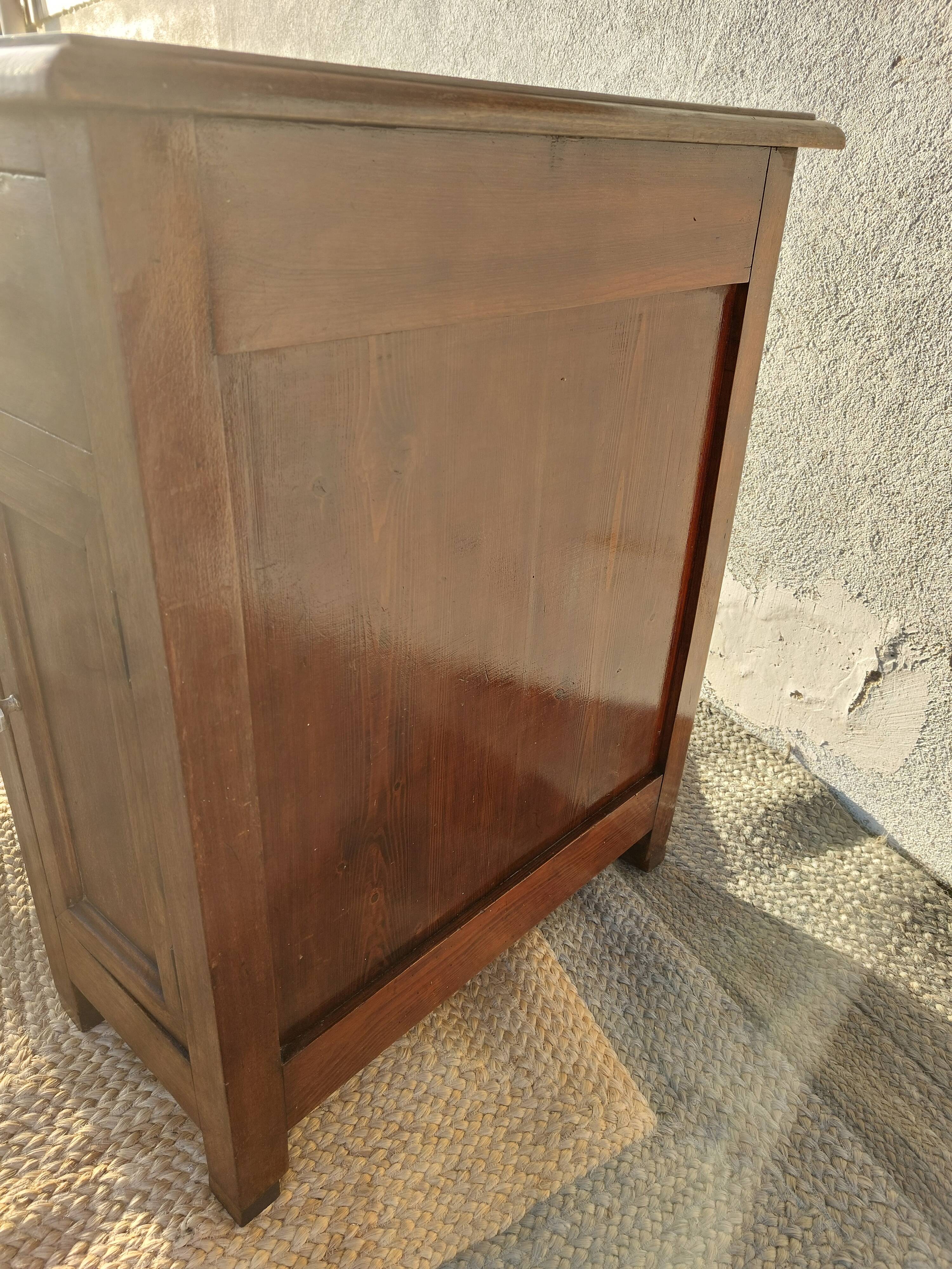 bureau enfant, ado, bois massif et cuir rouge