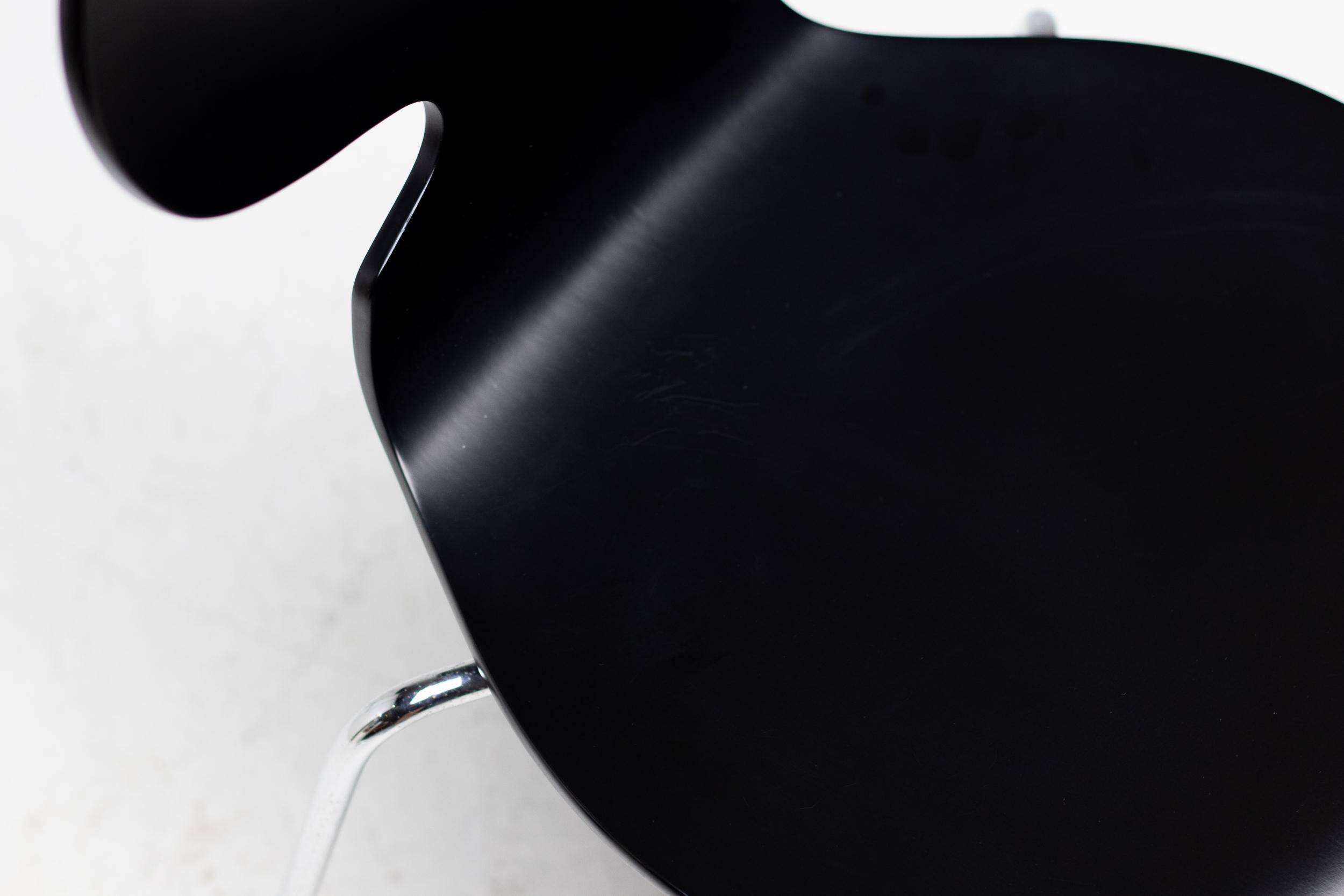 Ensemble de quatre chaises 3100 "Ant" - Arne Jacobsen pour Fritz Hansen, Danemark