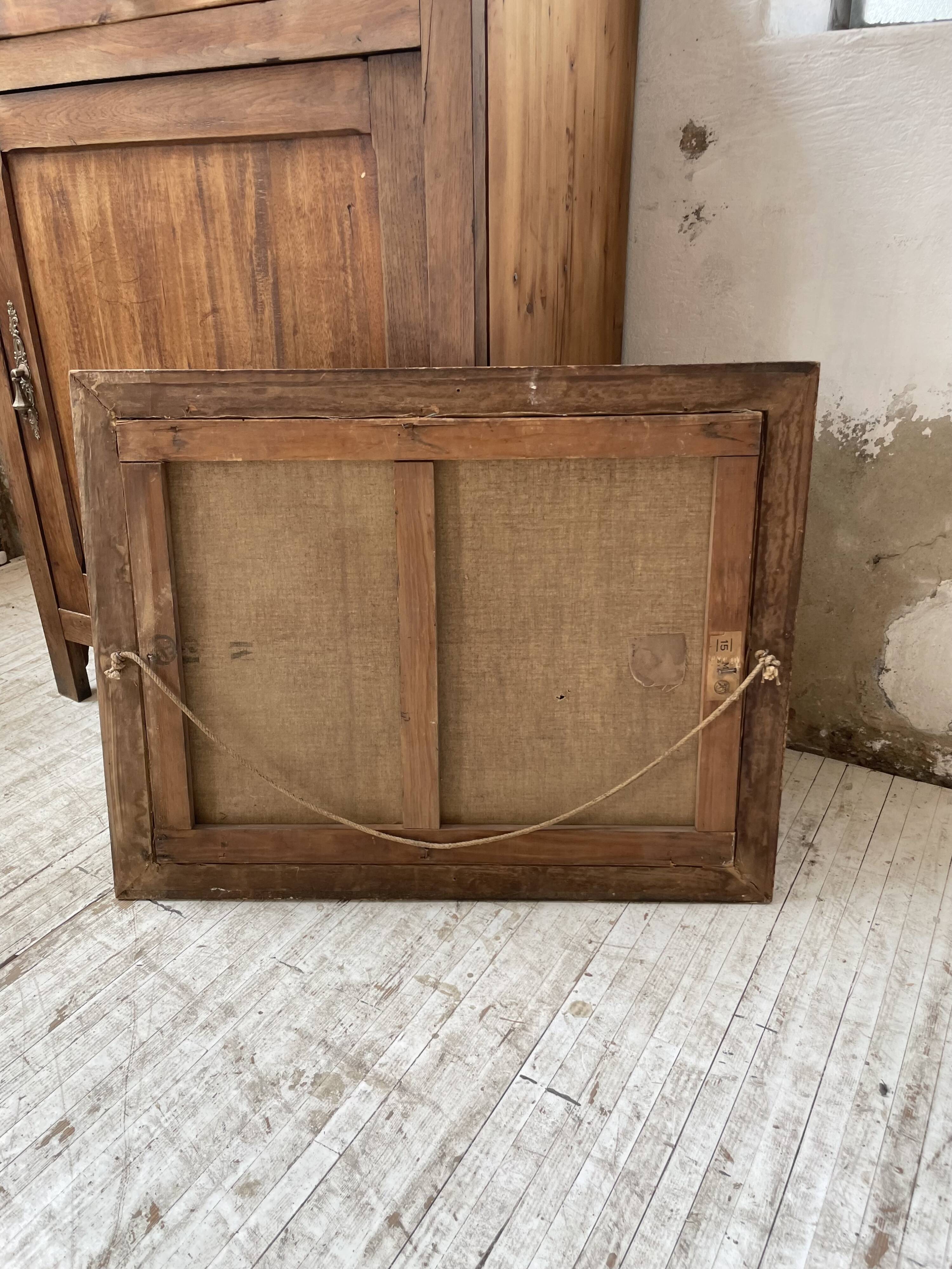 Oil painting flowers 1900